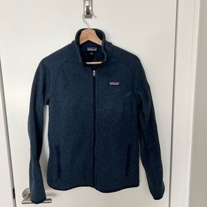 Patagonia zip up Better Sweater - womens size Medium in New Navy
